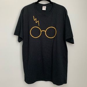 Harry Potter Glasses Short Sleeve T-Shirt A19